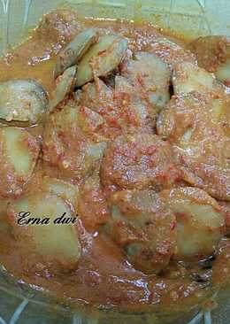 Rendang jengkol empuk