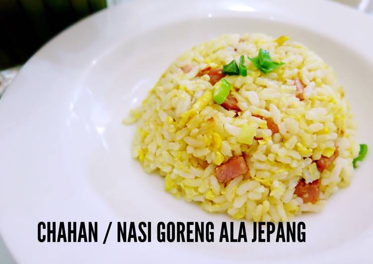 gambar untuk resep makanan Nasi goreng ala Jepang / Chahan