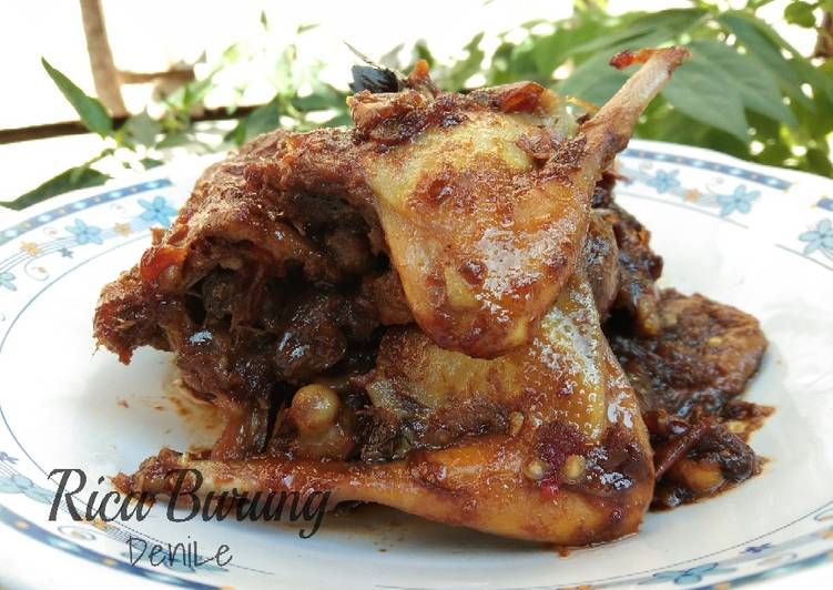 Resep Rica Rica Burung Puyuh Bos Telur Puyuh Kediri