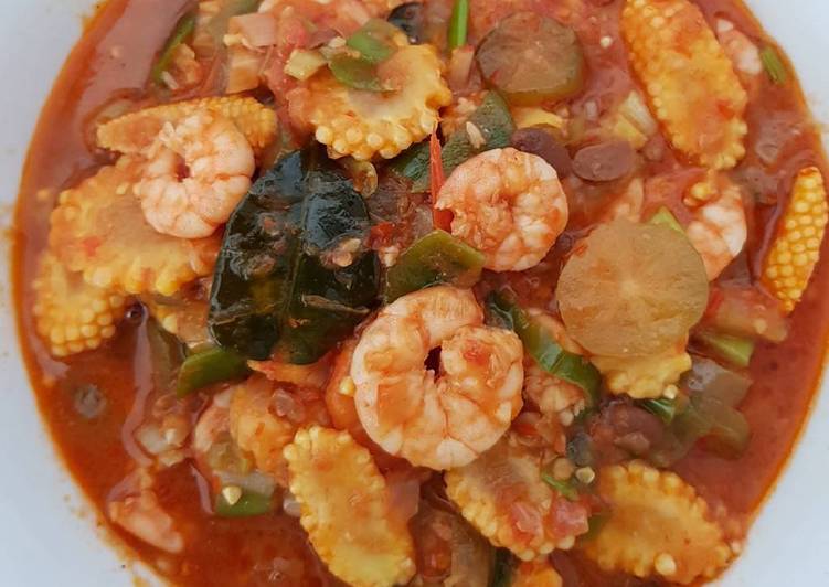 Resep Udang tauco belimbing wuluh By Hanny Salim