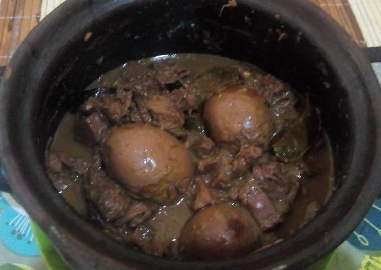 resep masakan Gudeg dengan panci presto