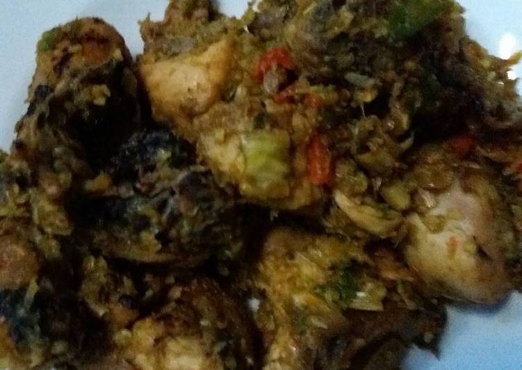 Resep Ayam panggang super pedas By Vina Nababan