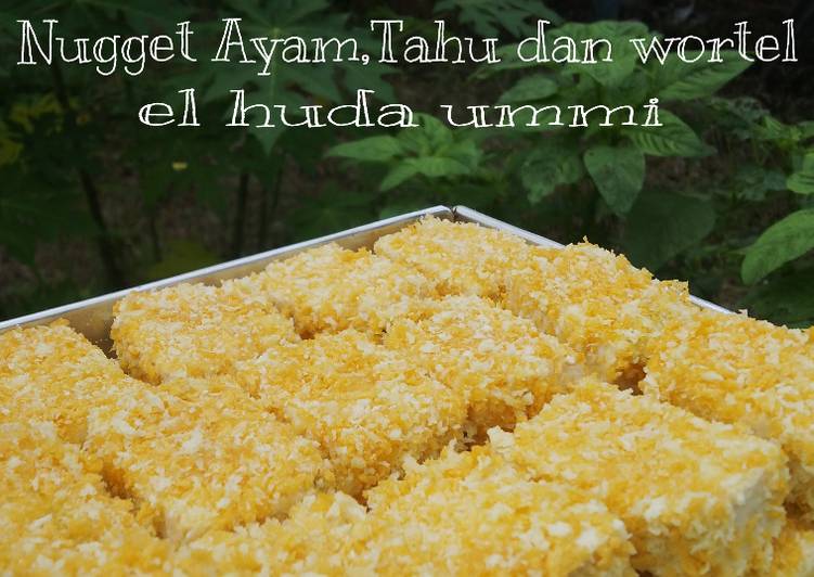 gambar untuk resep makanan Nugget Ayam, Tahu dan Wortel. Enakkk