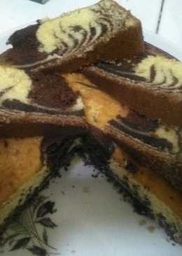 Zebra Cake Resep Ibu Rahmah
