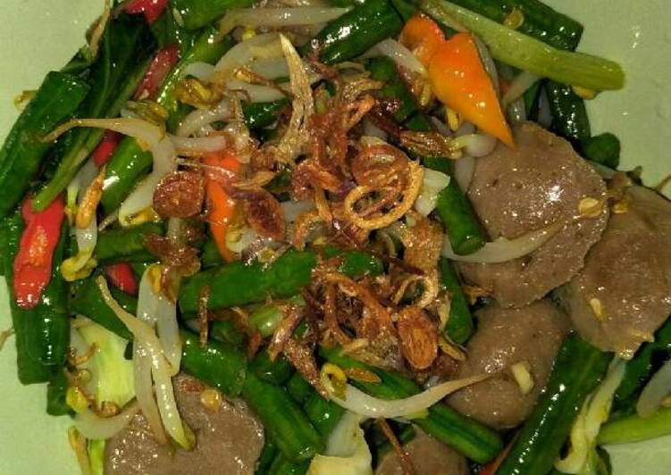 Resep Tumis Sayur Bakso By Adin Mangundisastro