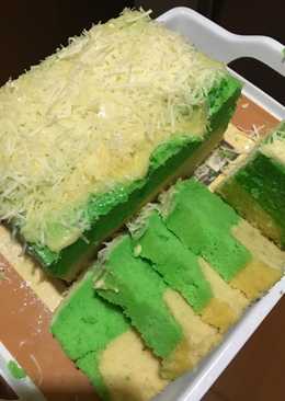 Bolu Kukus Pandan Keju