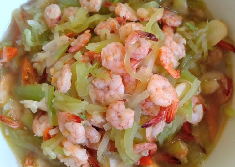  Resep  Tumis  labu  siam  udang oleh Aulya Sari Cookpad