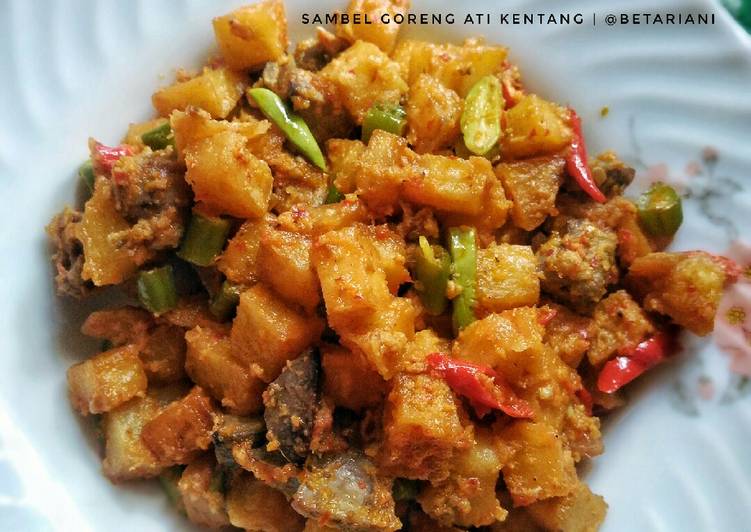 gambar untuk cara membuat Sambel Goreng Ati Kentang