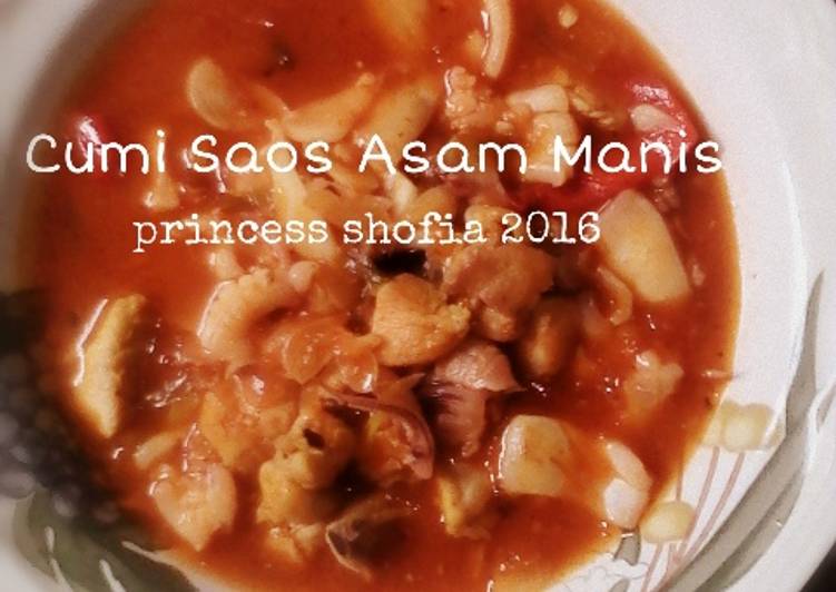 Resep Cumi Saos Asam Manis By UMMI ?? Aminah ????