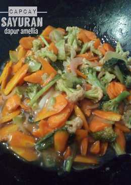 Capcay sayuran sehat