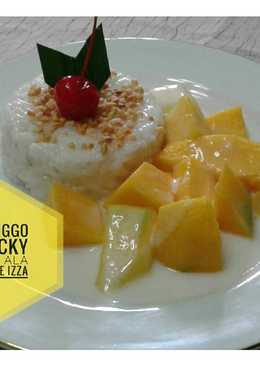 Manggo sticky rice