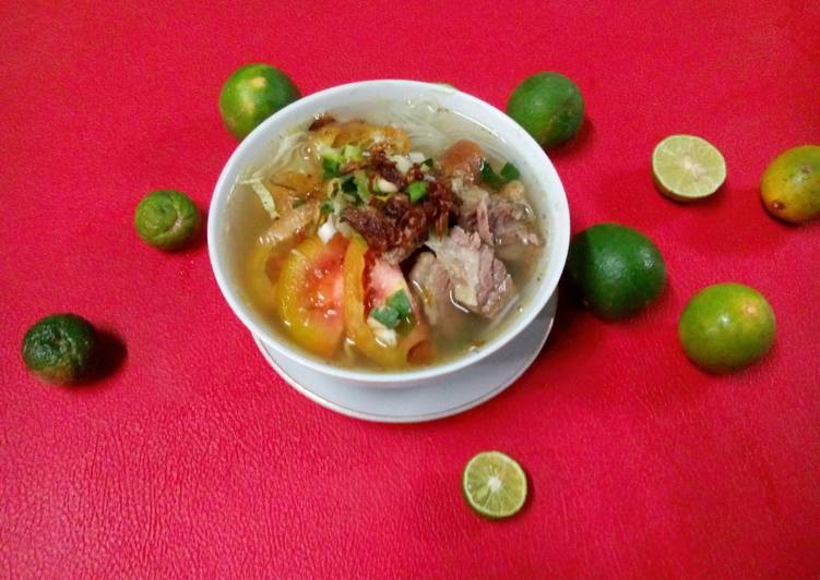 resep masakan Soto daging seger