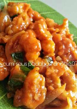 Cumi saus padang