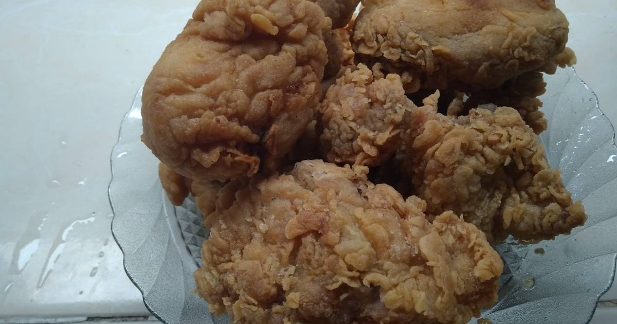 189 resep ayam goreng crispy ala kfc enak dan sederhana 