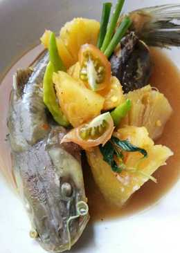 Pindang meranjat ikan baung khas Lampung