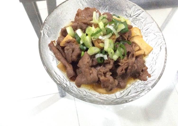 Resep Gyu Tan simple (lidah sapi)