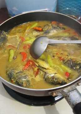 Pindang ikan mas asam pedas ala momy