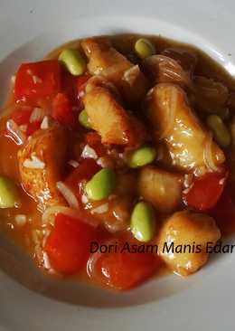Ikan Dori Asam Manis Edamame