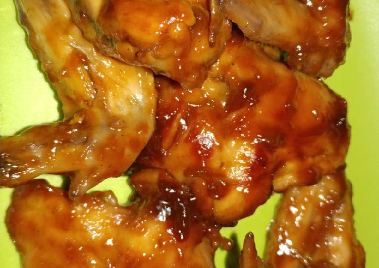 resep lengkap untuk Chicken Wings kinclong