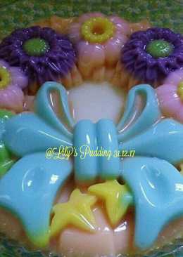 Puding Susu Bunga