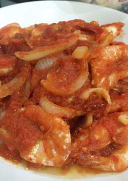 Udang Saus Balado