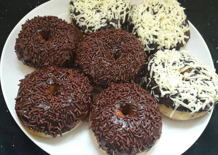 cara membuat Donat pisang