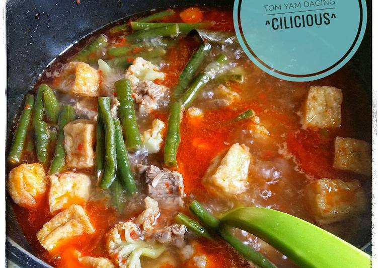 resep masakan Tom yam daging