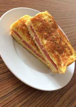 French toast ham keju