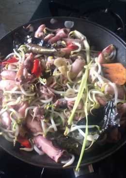 Oseng Cumi Asin Tauge