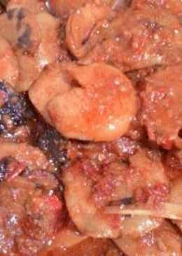 Semur jengkol empuk
