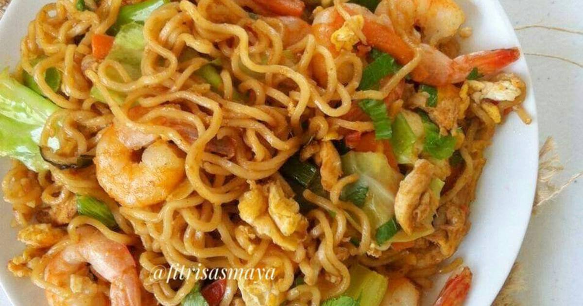  Resep  Mi Goreng  Udang Sayuran oleh Fitri  Sasmaya  Cookpad