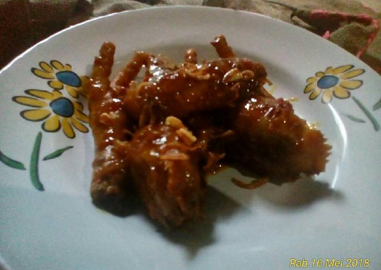 Ayam semur kecap pedas #BikinRamadhanBerkesan