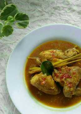 Ayam Kuah Pedas Manis (Tanpa MSG)