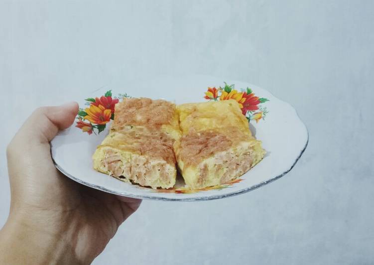 resep lengkap untuk Dadar Gulung Sosis