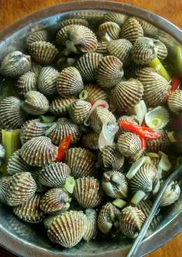 Tumis sereh kerang dara