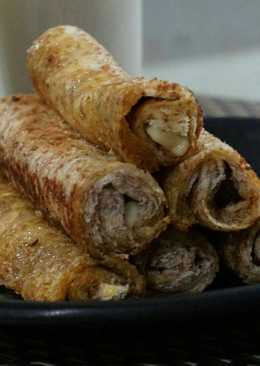 Roll Bread - Roti tawar gulung isi coklat