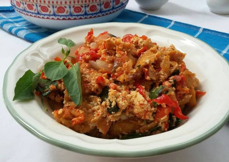 Resep Sambel tahu kemangi By Michico Octavian