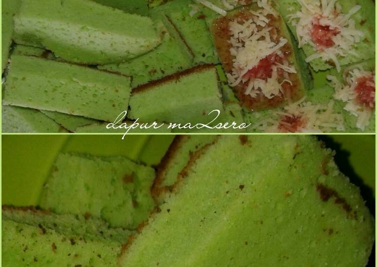 resep makanan Bolu pandan ekonomis ala ma2sero