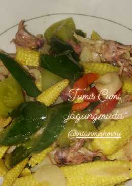 Tumis Cumi Jagung Muda