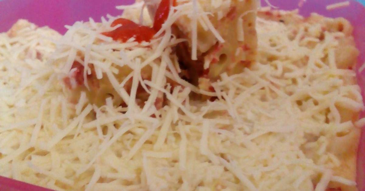 Macaroni keju schotel kukus 420 resep  Cookpad