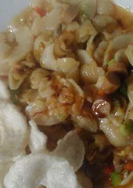 Seblak undang papey