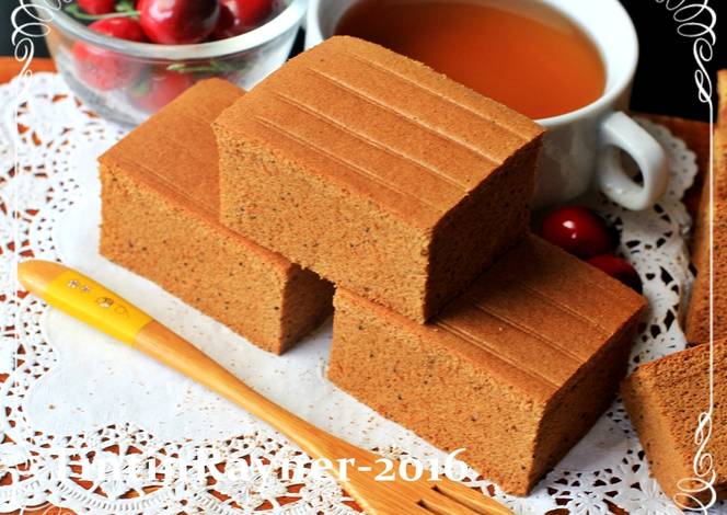 Resep COFFE MOCCA OGURA CAKE Super Soft  Bouncy Moist 