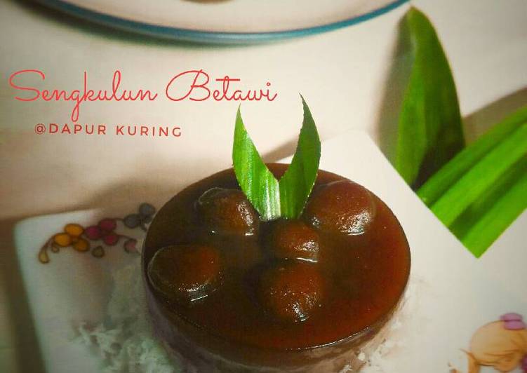 resep lengkap untuk Sengkulun betawi