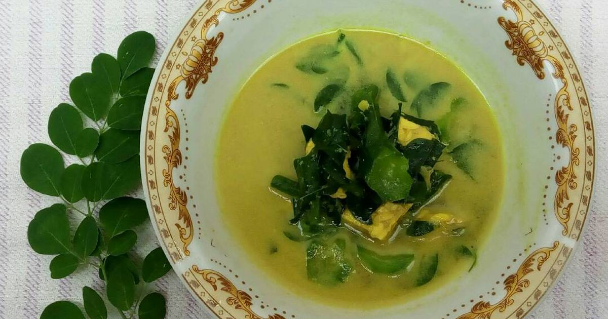 Resep Sayur daun  kelor  masak santan oleh Triastanti Cookpad
