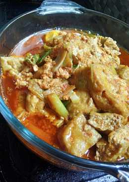 Semur Tahu Telur Pedas