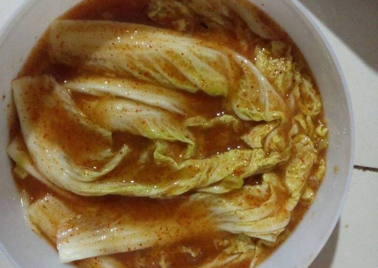 resep lengkap untuk Kimchi ala anak kost