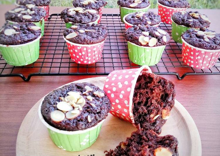 gambar untuk cara membuat Banana Choco Brownies