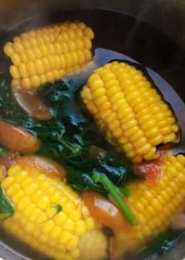 Sayur Bening Bayam Jagung