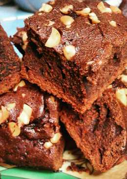 Brownies Kacang (#PR_olahancoklat)