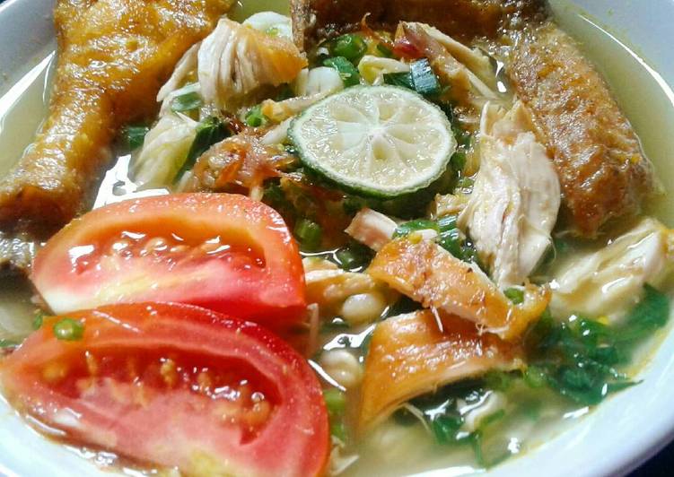 gambar untuk cara membuat Soto Ayam